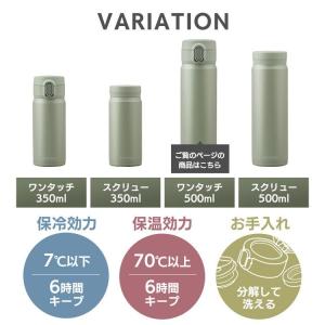 水筒 500ml おしゃれ ステンレスボトル ...の詳細画像1