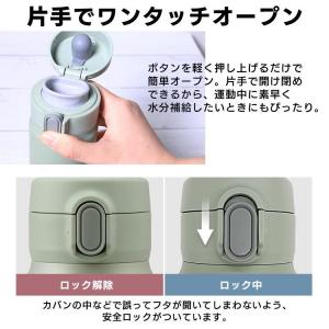 水筒 500ml おしゃれ ステンレスボトル ...の詳細画像5