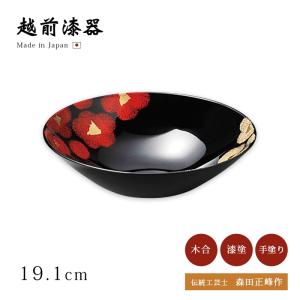 漆器 楕円形皿 5枚セット 木箱入り 越前塗 漆器 楕円形皿 5枚セット 木