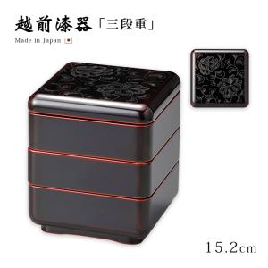 山田平安堂 六角二段小重 朱塗 重箱/漆器 : 漆器 山田平安堂 - 通販