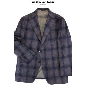 ミラショーン ジャケット 秋冬物 シルク混 グ...の詳細画像3