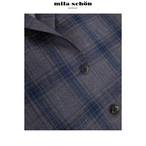 ミラショーン ジャケット 秋冬物 シルク混 グ...の詳細画像5