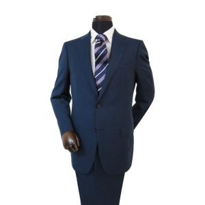ヒッキーフリーマン   スーツ ブルー グレンチェック ゼニア素材使用 B 春夏物 メーカー正規品