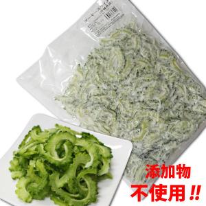 沖縄県産冷凍ゴーヤースライス５００ｇ×６袋　ゴーヤ　ごーやー　ゴーヤー　沖縄産　沖縄県産　野菜　冷凍　スライス　冷凍野菜　カット野菜｜kodawariokinawa