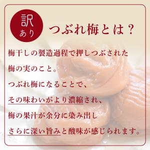 梅干し 国産 訳あり つぶれ梅 はちみつ梅 紀...の詳細画像5