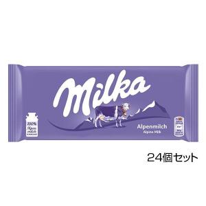 ミルカ アルペンミルク 100g×24個セット  直送