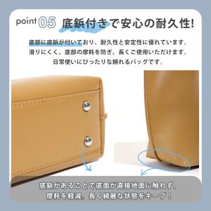 トートバッグ レディース A4 大容量 2WA...の詳細画像5
