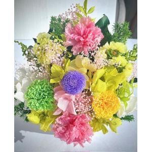 華やかなミニ仏花アレンジ バラなし オールプリ...の詳細画像4