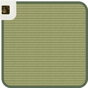 ホットマット グリーン 45角 畳柄 畳の感触 防水 省エネ 強弱切換 45×45cm LPMH451GT Lifon(リフォン)｜koden-j
