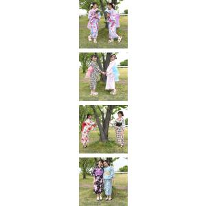 【浴衣TIMESALE】 浴衣 子供 3点セッ...の詳細画像5