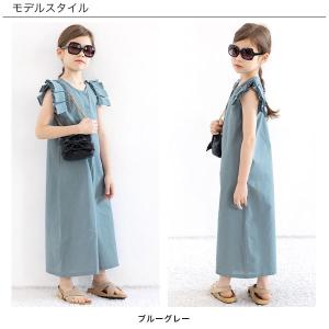 オールインワンパンツ ノースリーブ 子供服 キ...の詳細画像2
