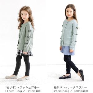 【売れ筋TIMESALE】 リボンカーディガン...の詳細画像4