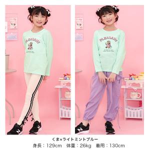プリントTシャツ 綿100% トップス 長袖 ...の詳細画像5