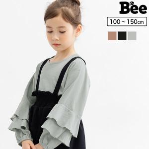 袖フリルトップス 女の子 子供服 こども服 子ども服
