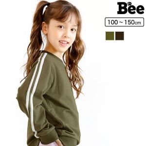長袖トレーナー 女の子 男の子 子供服 こども服 子ども服 キッズ 秋 冬 100 110 1 130 140 150 ライン アウトレット Taacle 子供服bee 通販 Yahoo ショッピング