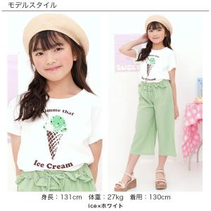 プリントTシャツ 綿100% トップス 半袖 ...の詳細画像2
