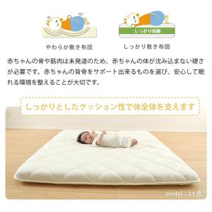 プレイマット ベビーマット ベビー布団 寝返り...の詳細画像4