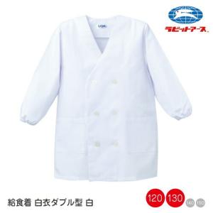 給食着かっぽう着型 カラー LL・3L |N＃500| 制菌加工 長袖 マジック