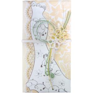 祝儀袋 今村紙工 ドレス 金封 マーメイド 結婚祝 イエロー DRM-02Y