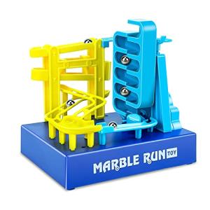 YongnKids スロープ おもちゃ 組み立ておもちゃ 玉転がし ビー玉コースター ビーズコースター ルーピング 知育おもちゃ 積み木 お風呂のおも