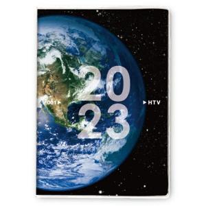 ARTEMIS アーティミス手帳 2023年 B6 ウィークリー クリアプラネット 地球 23WDB6-CP