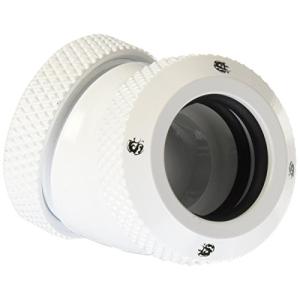 Bitspower 外径12mm チューブ用 強化 30度角 デュアル マルチリンクアダプター デラックスホワイト