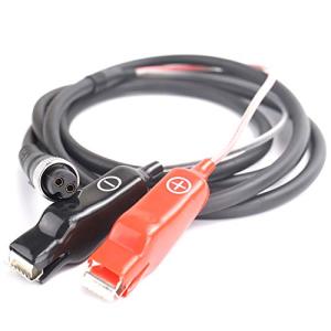 電動リールパーツ 2芯タイプ 電動リール用電源コード 互換ケーブル 220cm/45cm