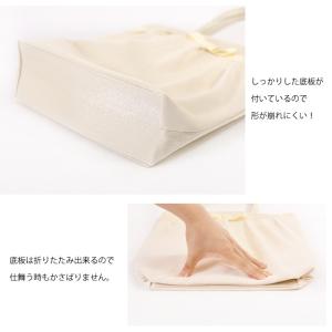 結婚式 サブバッグ パーティーバッグ 大きめ ...の詳細画像4