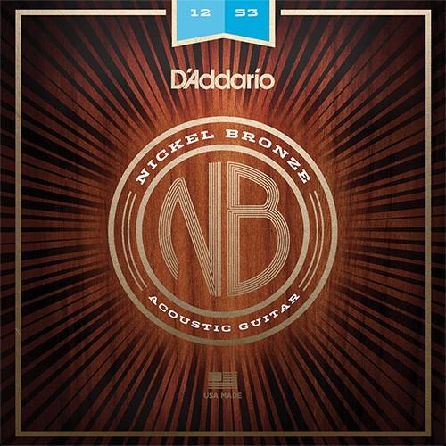 D&apos;addario NB1253 Nickle Bronze ダダリオ・アコースティック弦 Ligh...