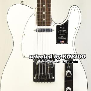 Fender USA American Ultra Telecaster RW Arctic Pearl(selected by KOEIDO)　フェンダー　テレキャスター｜koeido1