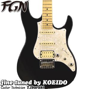 FUJIGEN/FgN Boundary ODYSSEY BOS2-M BK(Fine Tuned by KOEIDO)　フジゲン　エレキギター｜koeido1