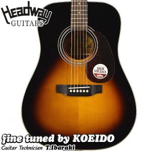 （本数限定超特価）Headway HD-60SS SB（レビュー特典付き）ヘッドウェイ アコースティックギター　入門用　初心者