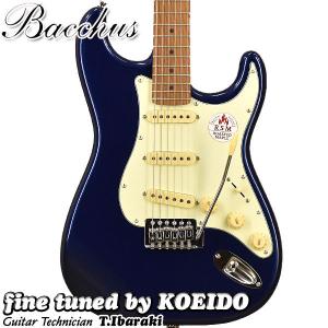 Bacchus BST-1-RSM/M DLPBバッカス エレキギター ストラトキャスター 初心者 入門用