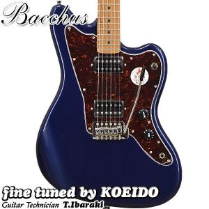 Bacchus BJM-3-RSM/M DLPBバッカス エレキギター ジャズマスター 初心者 入門用