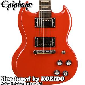 Epiphone Power Player SG Lava Red エピフォン  コンパクトギター 小ぶりなギター 初心者 入門用