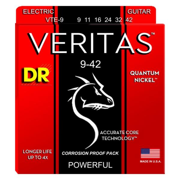 DR VERITAS VTE-09 09-42 エレキギター弦(定形外郵便発送)