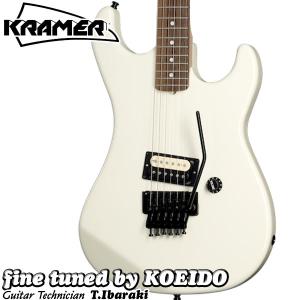 Kramer 1983 Baretta Reissue Classic White Made In Japan （2024年7月以降入荷予定・ご予約受付中）クレイマー バレッタ・リイシュー 日本製｜koeido1