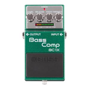 BOSS ベース用コンプレッサーエフェクター BC-1X 箱付き BOSS / BC-1X Bass Comp ベース用コンプレッサー BC1X(渋谷店