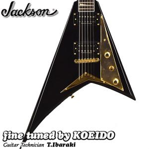 Jackson Pro SERIES RHOADS RRT-5 Black(スペア弦プレゼント＆レビュー特典付き)ジャクソン エレキギター ランディV｜koeido1