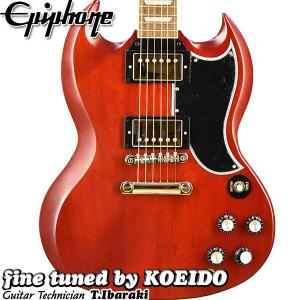 Epiphone 1961 Les Paul SG Standard Aged Sixties Cherry（スペア弦付き）エレキギター エピフォン SG｜光栄堂楽器Yahoo!店