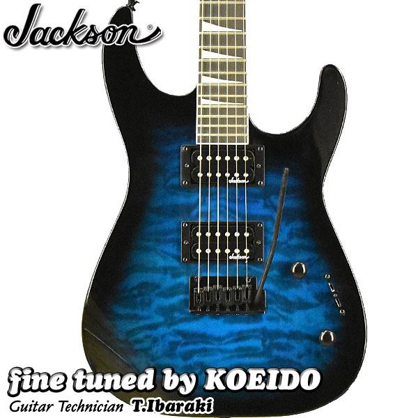 Jackson JS SERIES DINKY JS20 DKQ 2PT TR BLU(スペア弦プレ...