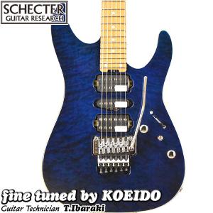 SCHECTER NV-3-24-AL-KO/RN BLU（光栄堂特注モデル）(レビュー特典付き) エレキギター シェクター｜koeido1