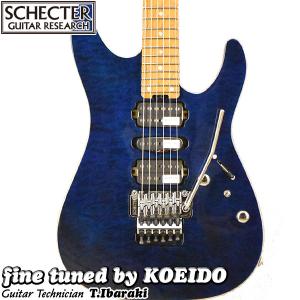 SCHECTER NV-3-24-AL-KO/RN BLU（光栄堂特注モデル）(レビュー特典付き) エレキギター シェクター｜koeido1