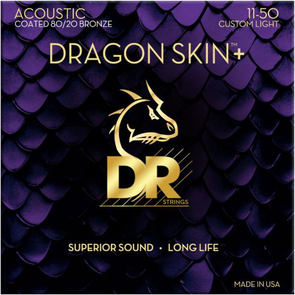 DR DRAGON SKIN＋ 80/20 Bronze Acoustic Custom Light...