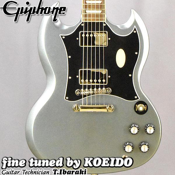 Epiphone SG Standard Pelham Blue（スペア弦、クリップチューナー付き）...