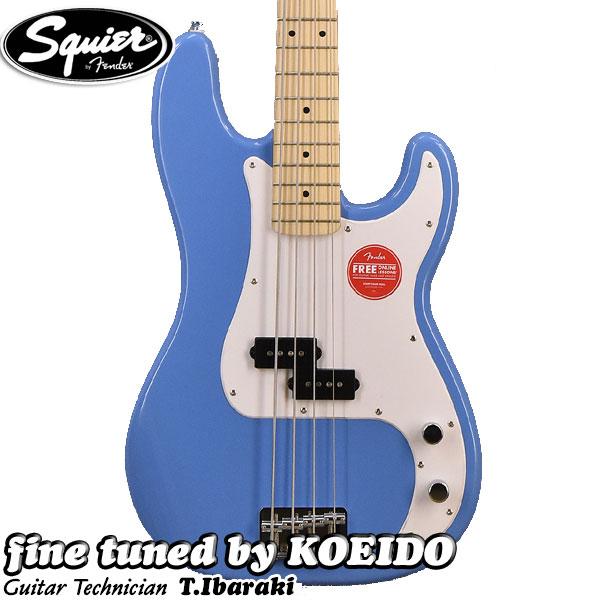 Squier Sonic Precision Bass MN WPG California Blue...