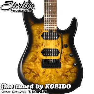 Music Man Sterling by MUSICMAN LK100 Hazel Burst LUKE Steve