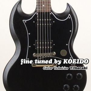 Gibson SG Faded Tribute Worn Ebony(Fine tuned by KOEIDO) (決算超)