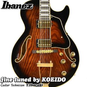 Ibanez AG95QA DBS (今ならIbanez SI10ケーブルプレゼント＆レビュー特典付き！)　アイバニーズ　フルアコ