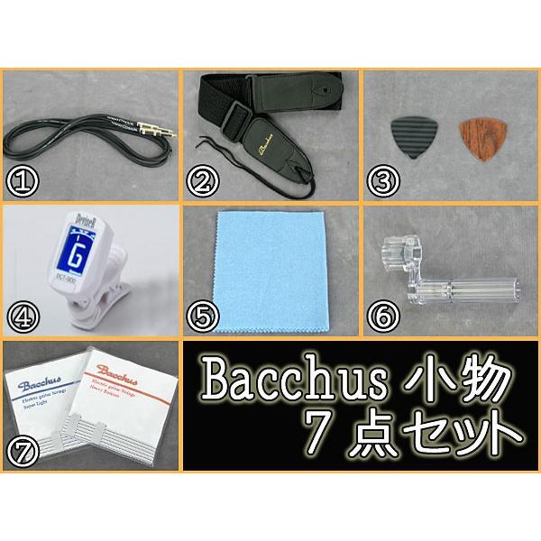 Bacchus エレキギター用 小物7点セット（アンプ無し）